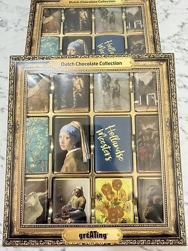 Dutch Chocolate Collection – “Hollandse Meesters” temalı şokolad dəsti