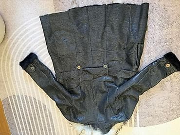 boz linza: 1700 azn alinib 2defe geyinilib Qadın üçün uzun dərili-kürk palto - — 5