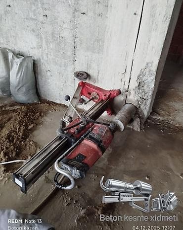 giriş qapı: Əlaqə:099-401-22-22 070-829-99-99 Beton kəsmə xidməti - Divar — 8