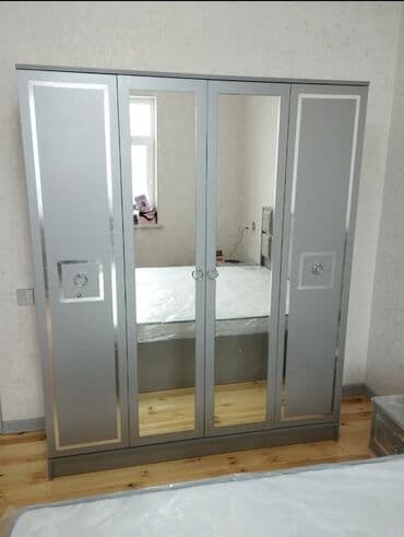 ТВ стенды: Распашной, 4 двери Прямой шкаф, Гардеробный шкаф — 4