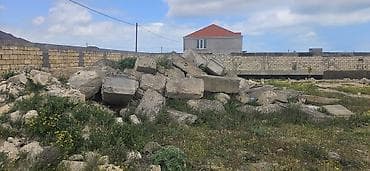 Beton qalıqları və iri ölçülü monolit bloklar - Material: Bərk