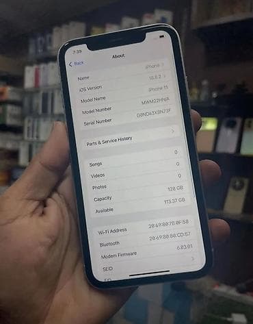 note 12 pro plus: IPhone 11, 128 GB, Ağ, Face ID — 3