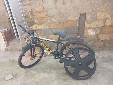 format velosiped: GTR BMX dağ velosipedi - Çərçivə: GTR BMX Sport, qara-ağ-narıncı — 4