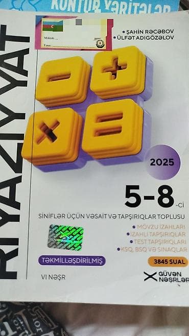Riyaziyyat 8-ci sinif