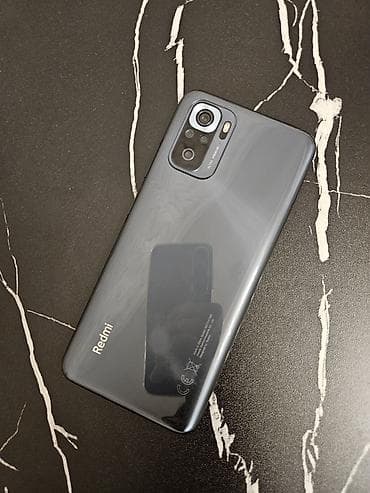 Техника и электроника: Redmi Note 10S, 128 ГБ, цвет - Серый, Две SIM карты — 1
