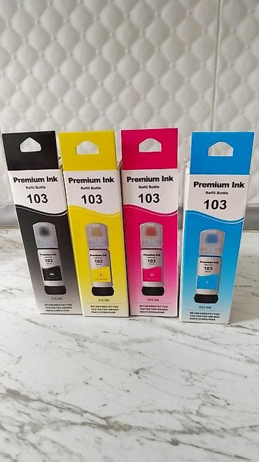 canon e414 printer: Epson 103 kartric. Təzədir. Premium Ink 103. - Rənglər: Black (Bk) — 2