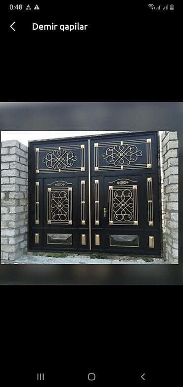 darbaza: DemiR DarvazaLaR Goz oxSuYan DiZaYinDa SifaRis QebuL oLunuR eLaQe — 2