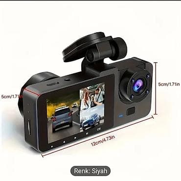 Техника и электроника: 🎥2kameralı(salan +ön) typce adeptor=20azn.📽️ 🎥2kamerali — 3