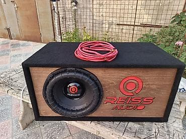 dinamikleri: REISS Audio avtomobil subvufer sistemi - Brend: REISS Audio - Tip — 1
