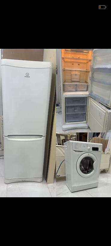 qaz sovuran mator: İndesit məişət texnikası dəsti - Soyuducu: İki kameralı, alt hissədə — 1