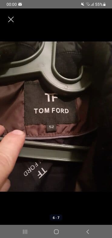 BMW: Жилет, Tom Ford, XL, цвет - Черный — 3