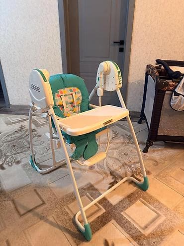 Oyuncaqlar: Mamalove uşaq yelləncəyi/yoğaltısı və yemək masası funksiyalı — 2