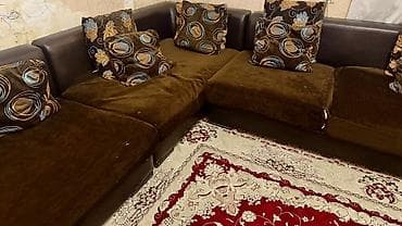 divan v stile loft: Угловой диван, Диван — 3