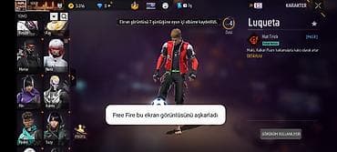 canta kişi ucun: Free Fire oyun hesabı - Səviyyə: 26 - Valyuta: 2,916 qızıl, 0 almaz - — 9