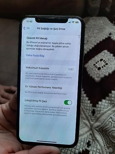 iphone x yigilma: IPhone X, Qızılı, Face ID — 2