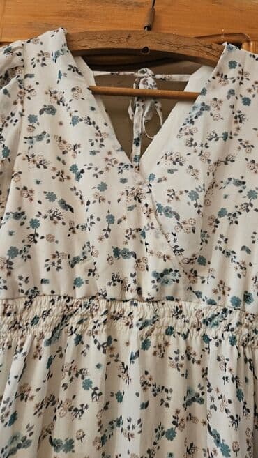 женские платья комбинация: Qadın geyimləri paketi – 3 ədəd don 1) Ağ əsaslı, iri xallı yay donu — 3