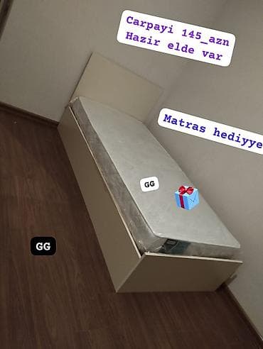Sifarisle və Yeni Çarpayi 145_azn. Olcu 2×90 MATRAS HEDIYYE 🎁