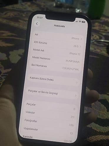 IPhone 12, 128 GB, Deep Purple, Face ID — 5