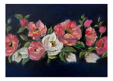 30x40 canvas üzərində yağlı boya ilə kompozisiya. İstəyə görə