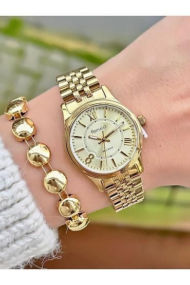 patek saat: Qol saatı, rəng - Qızılı — 8