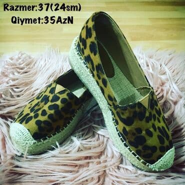 qara mokasinlər: Ölçü: 37, rəng - Qəhvəyi, İşlənmiş — 1