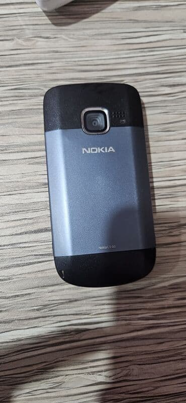 noki: Nokia C3, < 2 GB Memory Capacity, rəng - Qara, Düyməli — 2