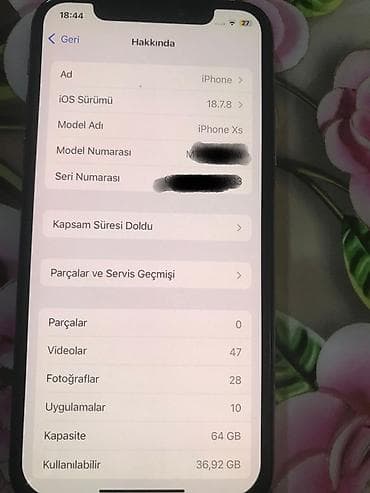 apple 5 s: IPhone Xs, 64 GB, Qızılı, Face ID — 4