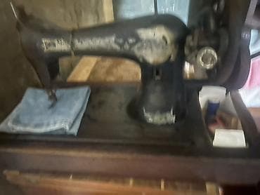 İdman və hobbi: Satılır: Antik mexaniki tikiş maşınları (pedallı, stolüstü)- Məhsul — 1