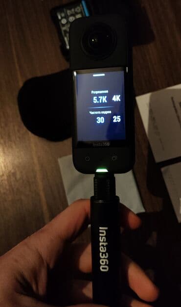 Videokameralar: Insta360 X3 Adventure Kit Kamera və aksessuarlar ideal vəziyyətdədir — 5