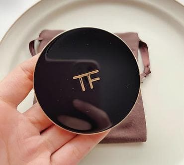 Другие комплектующие: TF loqolu daşına bilən güzgü - Dairəvi, qızılı çərçivəli kompakt — 2