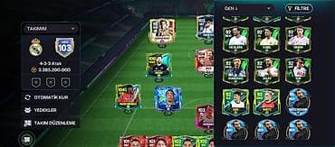 FIFA Mobile hesabı – GEN 103 reytinqli, 4-3-3 Atak sistemi ilə — 6