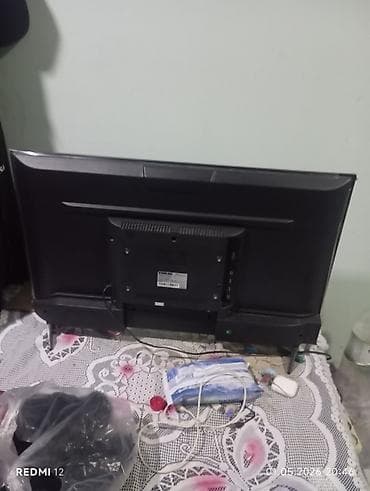 nikura smart tv: LED televizor, təxminən 82düym ekran - Geniş ekranlı, nazik çərçivəli — 1