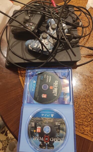 Audio: PS4 Slim 500GB Əla Vəzyetdədir üsdündə God Of War Call Of Duty Black — 3
