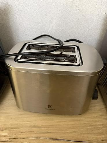 Elektronika: Electrolux paslanmayan polad tost aparatı - 2 dilimli geniş yuvalar — 1
