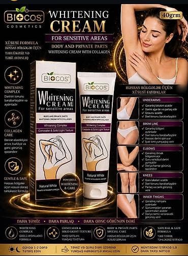 evalar vitamin c: Bədən üçün ağardıcı krem. 
100% effekt.
Originaldır, Pakistan malıdır — 1