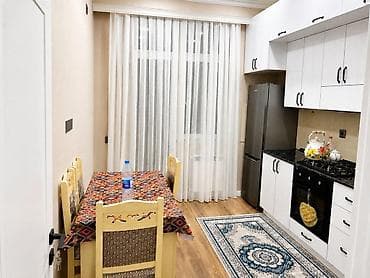 otag: İcarəyə verilir 2 otaqlı yeni tikili 90 m², Nərimanov r. Kateqoriya — 4