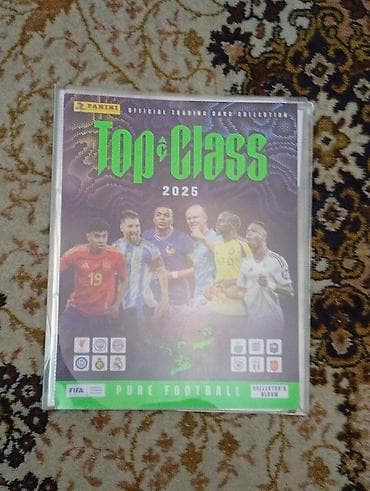 Panini-nin orijinal TOP CLASS kartları albom garışıq satılır albomun — 1