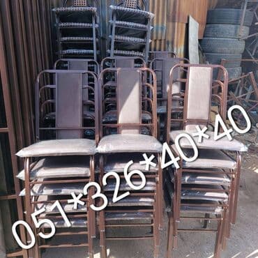 stol və stul dəstləri: Yeni, Plyaj, piknik stulu, Metal, Azərbaycan — 9