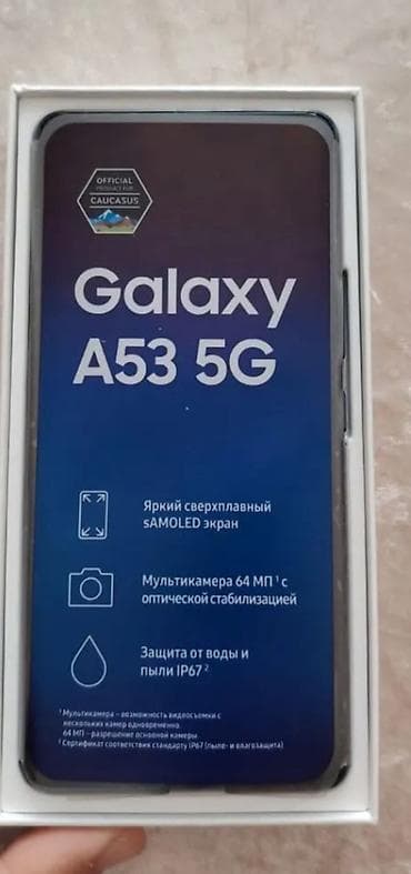 samsung a3 2017: Samsung Galaxy A53 5G, rəng - Qara — 1