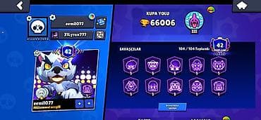 Butslar: Brawl Stars hesabı – yüksək səviyyəli və tam dolu - Nick: eemiI077 — 2