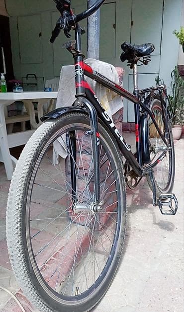 versepet: Stels şəhər/trek tipli velosiped - Geniş, möhkəm polad çərçivə - 28" — 3