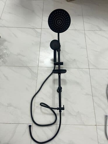 duş krant: Türkiyə Mallid Duş sistemi – yuxarı yağış duşu + əl duşu komplekti — 6
