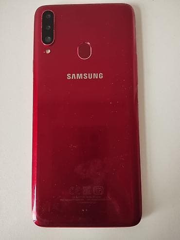 2 el telefon samsung ucuz: Samsung Galaxy A20s, 32 GB, rəng - Qırmızı — 7