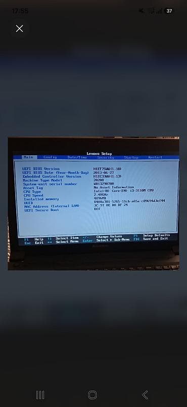 printer epson l3100: Lenovo B590 noutbuku Tecili Satilir Texniki göstəricilər: - — 4