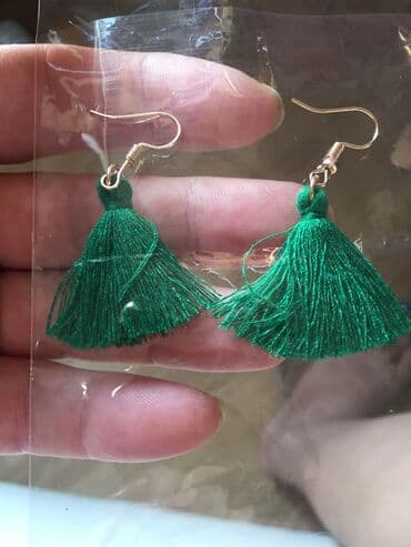 каталог ювелирных изделий в баку: Bujuterya sırğa yasıl — 1