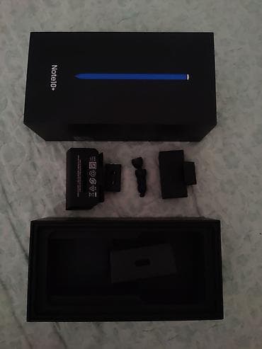 samsunk note 10: Samsung Note 10 Plus, 256 GB, rəng - Ağ, Barmaq izi, İki sim kartlı, Face ID — 2