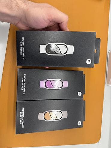 iphone saatlari: Yeni, Smart qolbaq, Xiaomi, Bildirişlər, rəng - Ağ — 7