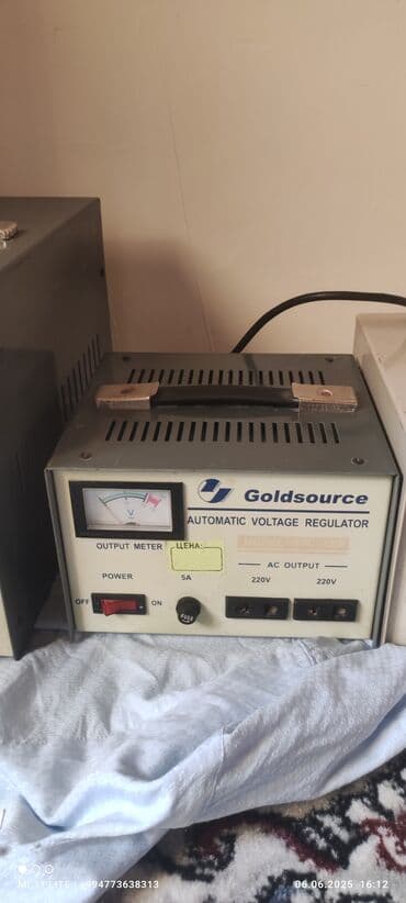 isiq generator satilir: İşlək vəziyyətdə olan bir neçə avtomatik gərginlik tənzimləyicisi — 5
