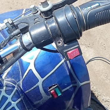 steal a brainrot: Elektrik uşaq ATV-si – mavi “hörümçək toru” dizaynlı Xüsusiyyətlər: - — 6