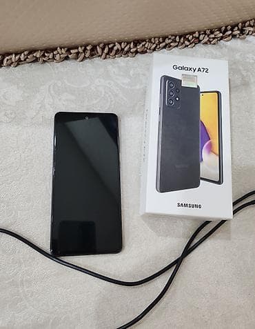 afon 7: Samsung Galaxy A72, rəng - Qara, Barmaq izi — 3